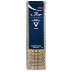 CCI CB 22 Short 29 Grain LRN - 100 Rounds
