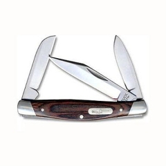 BUCK Stockman Folding Pocket Knife - Woodgrain