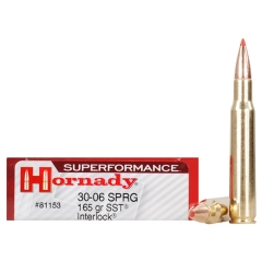 Hornady SUPERFORMANCE 30-06 Springfield 165 Grain SST