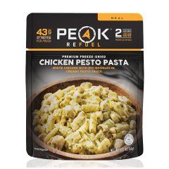 Peak Refuel Premium Freeze Dried Chicken Pesto Pasta