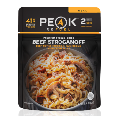 Peak Refuel Premium Freeze Dried Beef Stroganoff