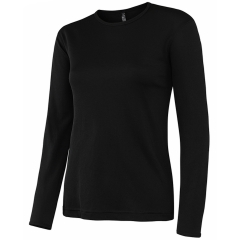 Terramar Womens Poly Top - Black