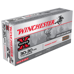 Winchester Super-X 30-30 Win 170gr Power-Point - 20 Rounds