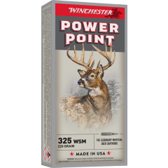 Winchester Power-Point 325 WSM 220gr Soft Point - 20 Rounds