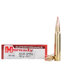 Hornady SUPERFORMANCE 30-06 Springfield 180 Grain SST