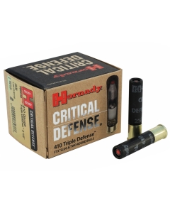 Hornady Critical Defense 410 2.5" FTX Slug & Round Balls - 20 Rounds