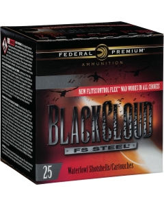 Federal Black Cloud FS Steel 12 Gauge 3in 1450 FPS 1.25 oz BB - 25 Rounds