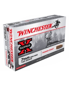 Winchester Super-X 7mm Remingon Magnum 150 Grain Power-Point - 20 Rounds
